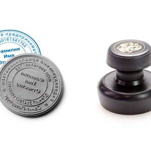 Печать резиновая (ручная)